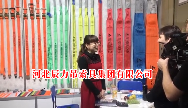 2017年科隆展會，德國***電視臺采訪辰力集團(tuán)展位